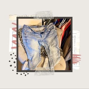 Express cropped jeans